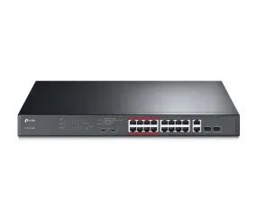 16-Port Ethernet Switch, 10/100Mbps   2-Port Gigabit Unmanaged PoE