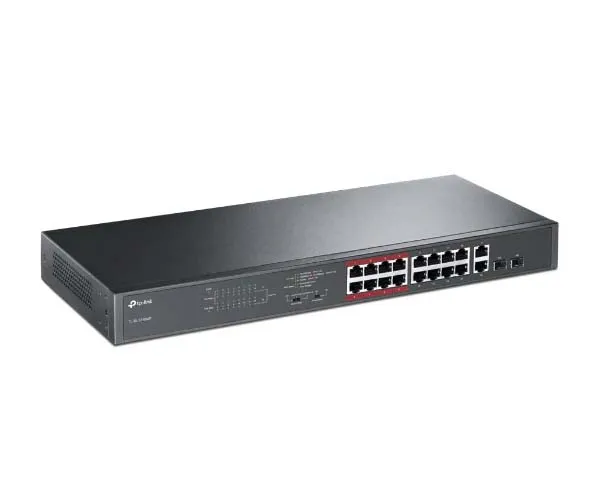 16-Port Ethernet Switch, 10/100Mbps   2-Port Gigabit Unmanaged PoE