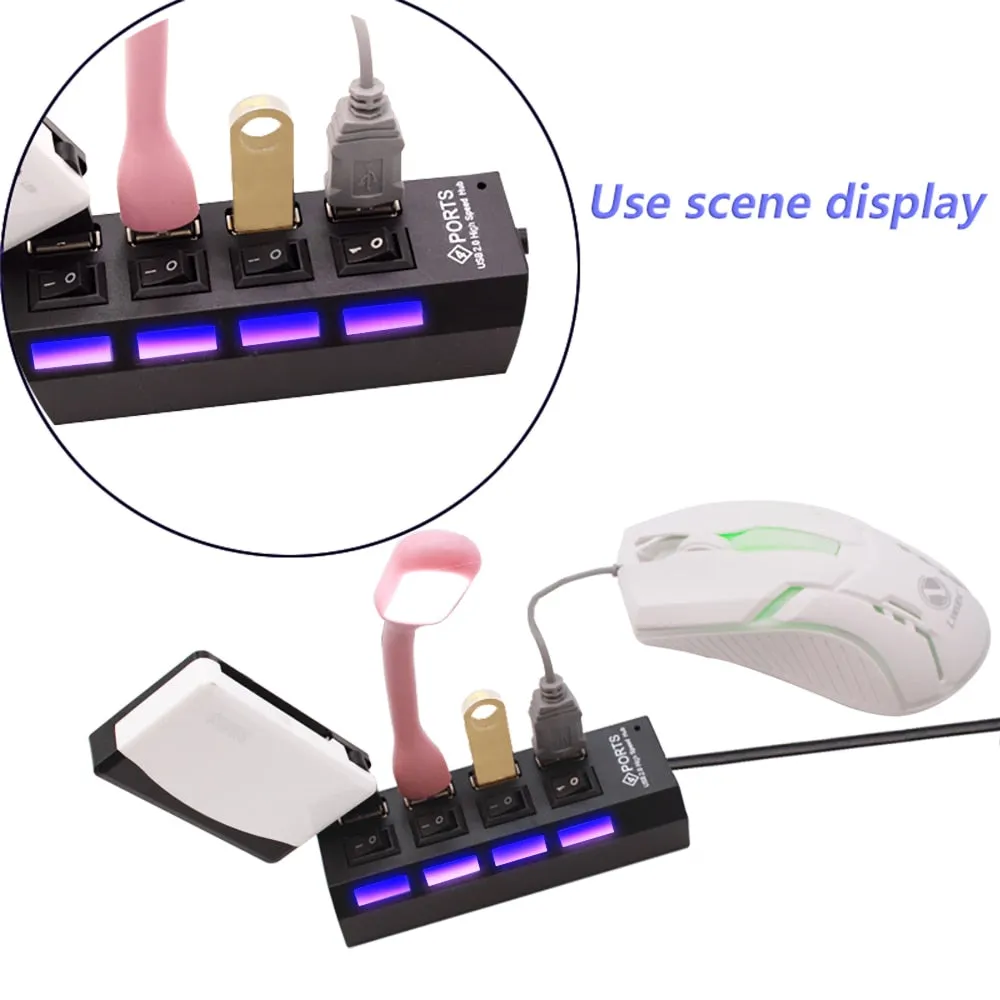 2.0 Multi USB Splitter Hub