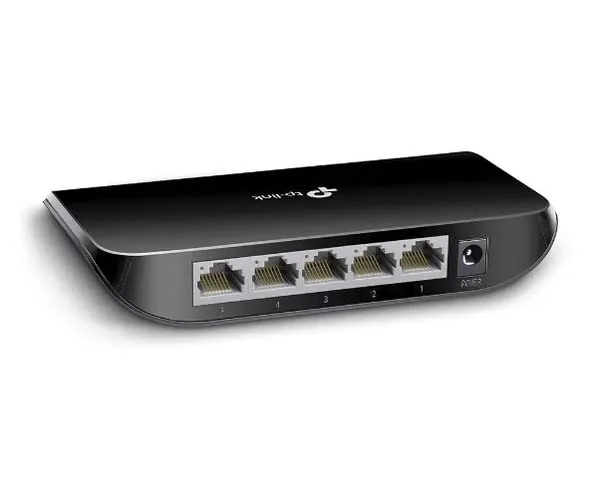 5-Port Desktop Switch, 10/100/1000Mbps