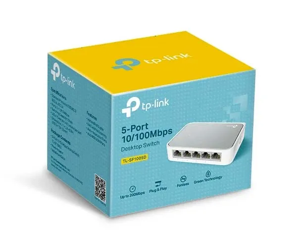 5-Port Desktop Switch, 10/100Mbps