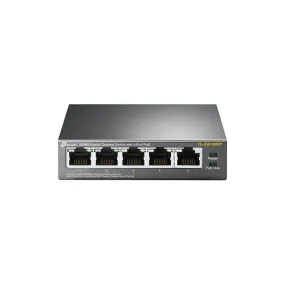 5-Port Gigabit Switch with 4-Port PoE - Desktop, Unmanaged