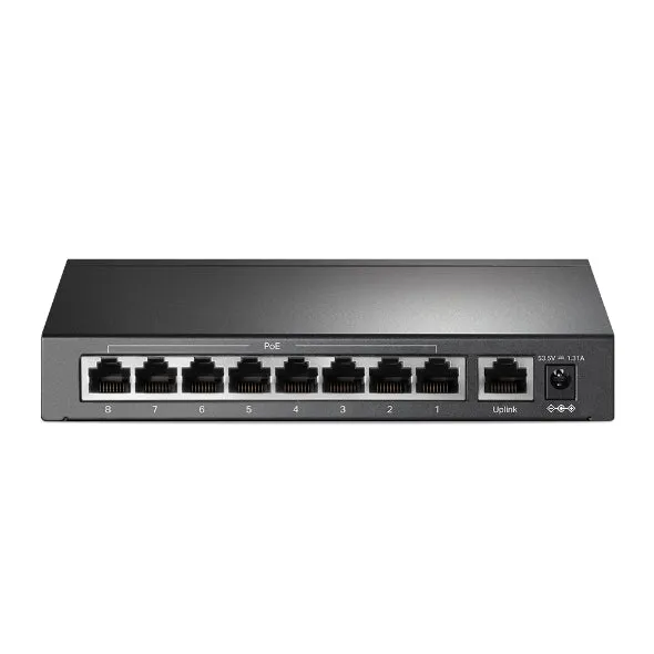 9-Port 10/100Mbps Desktop Switch with 8-Port PoE 