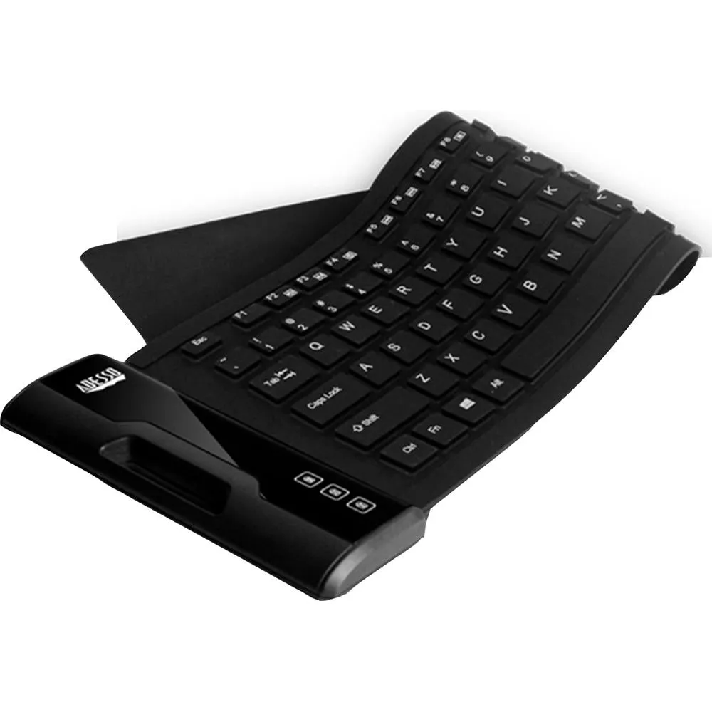 Adesso SlimTouch 232 Antimicrobial Waterproof Flex Keyboard (Full Size)