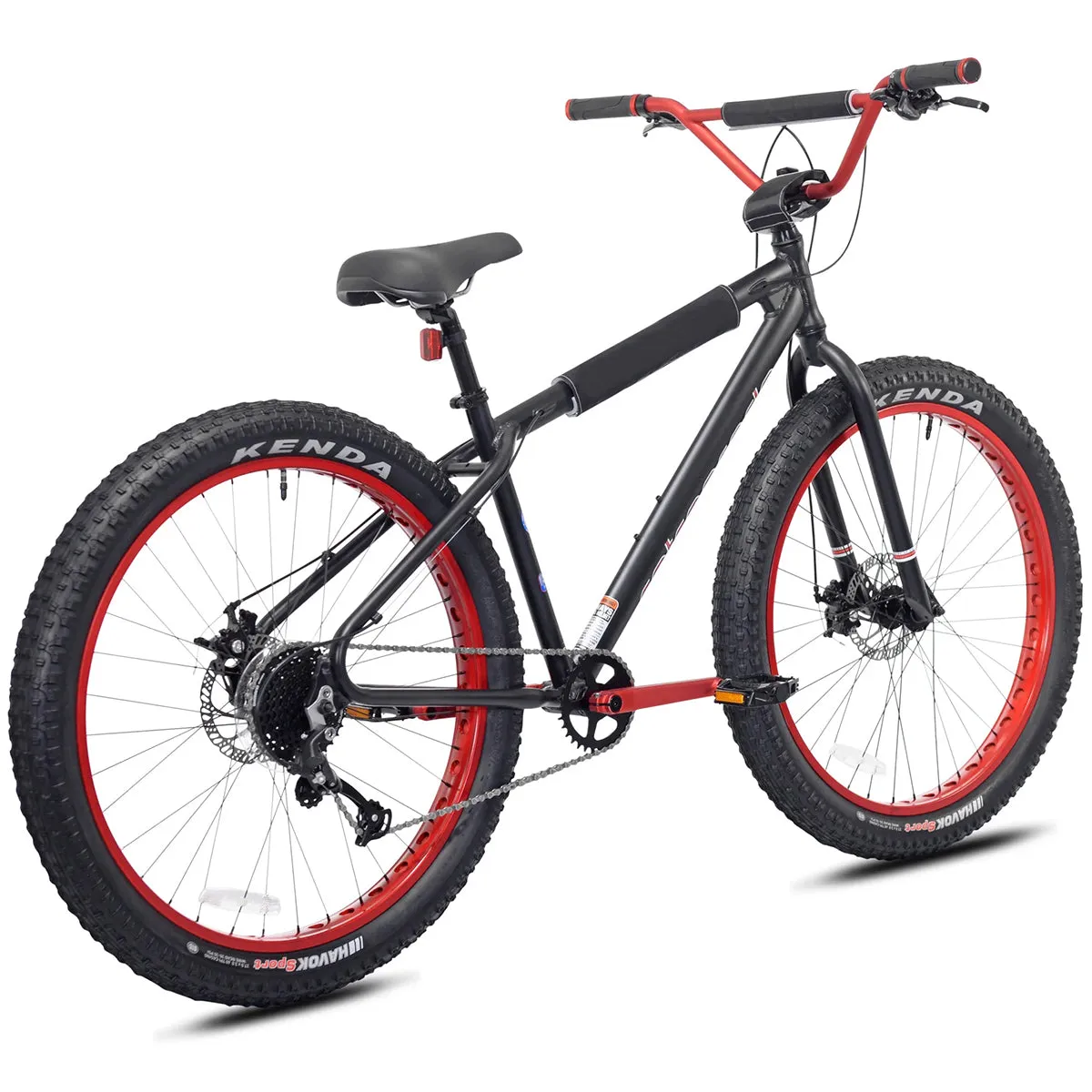 All-Rounder Multi-Speed Cruiser BMX Bike 27.5" Black