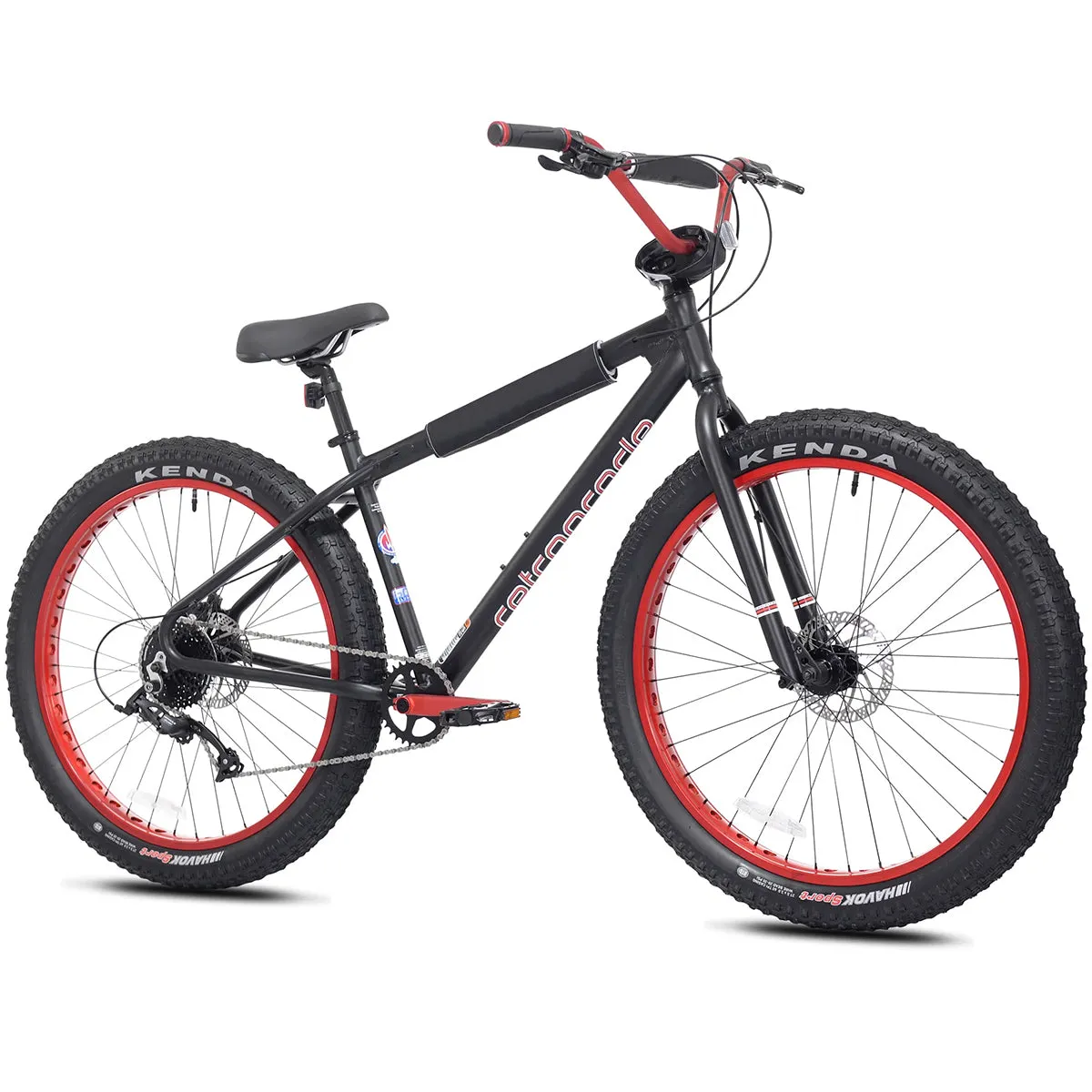 All-Rounder Multi-Speed Cruiser BMX Bike 27.5" Black