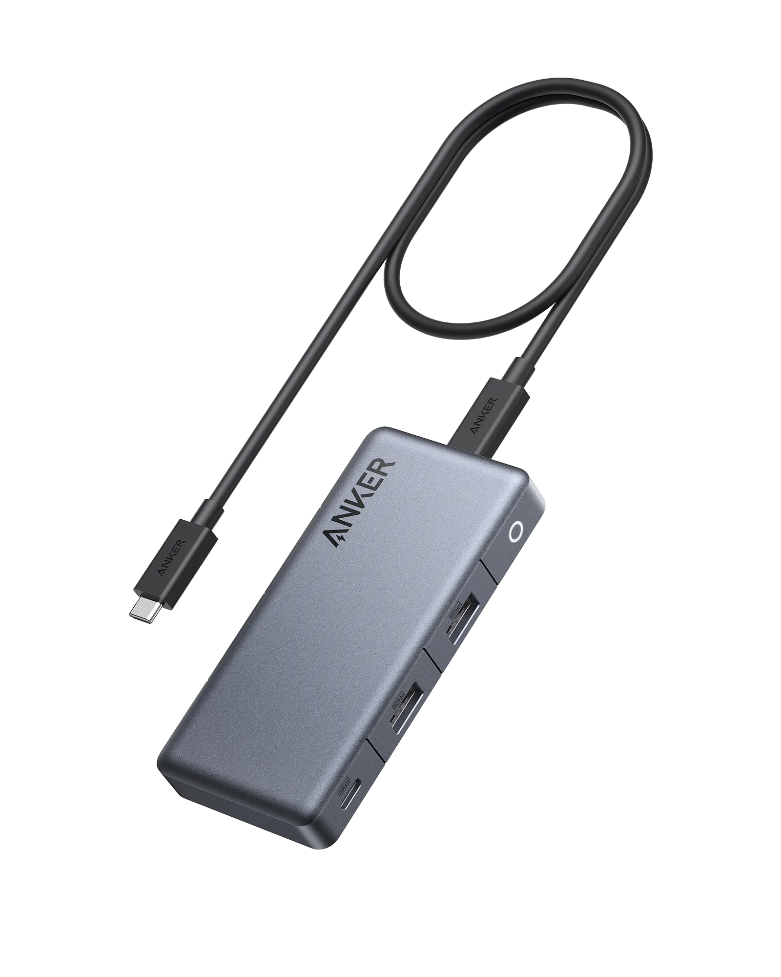 Anker <b>343</b> USB-C Hub (7-in-1, Dual 4K HDMI)