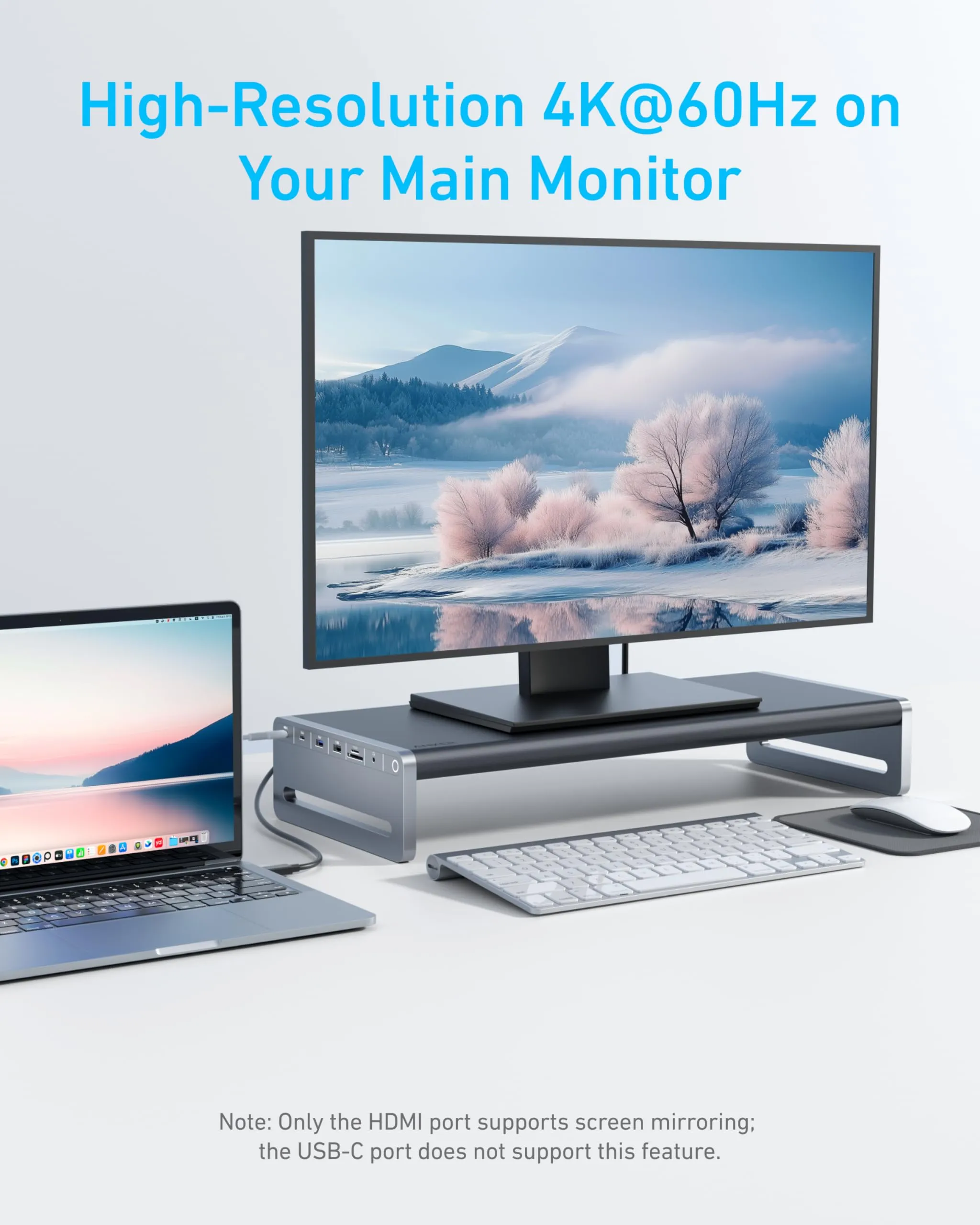 Anker USB-C Hub (10-in-1, Monitor Stand)