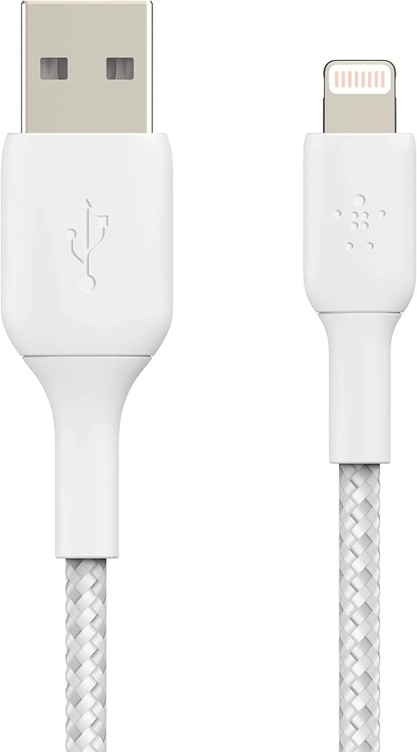 Belkin 0.15M USB A to Lightning Cable White - CAA002bt0MWH