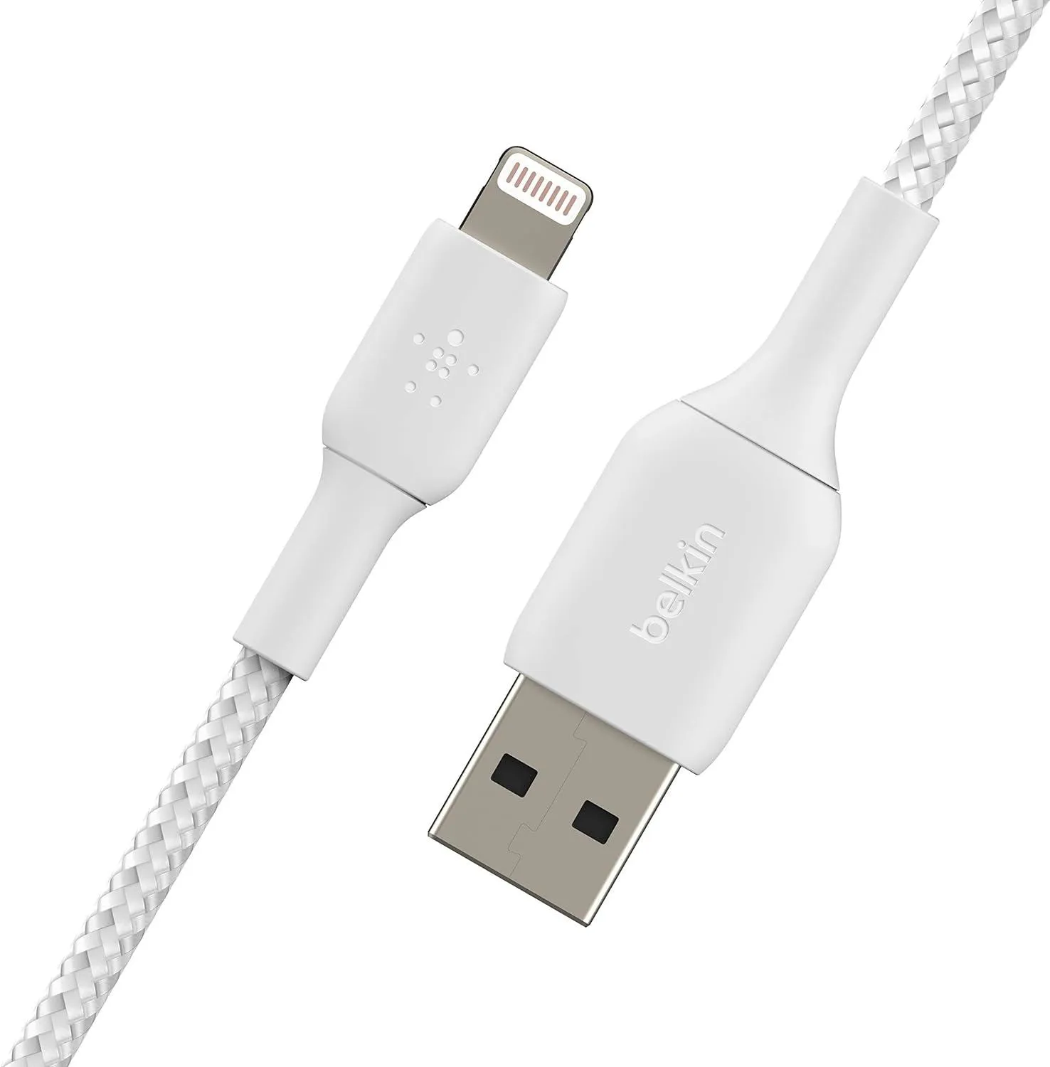 Belkin 0.15M USB A to Lightning Cable White - CAA002bt0MWH