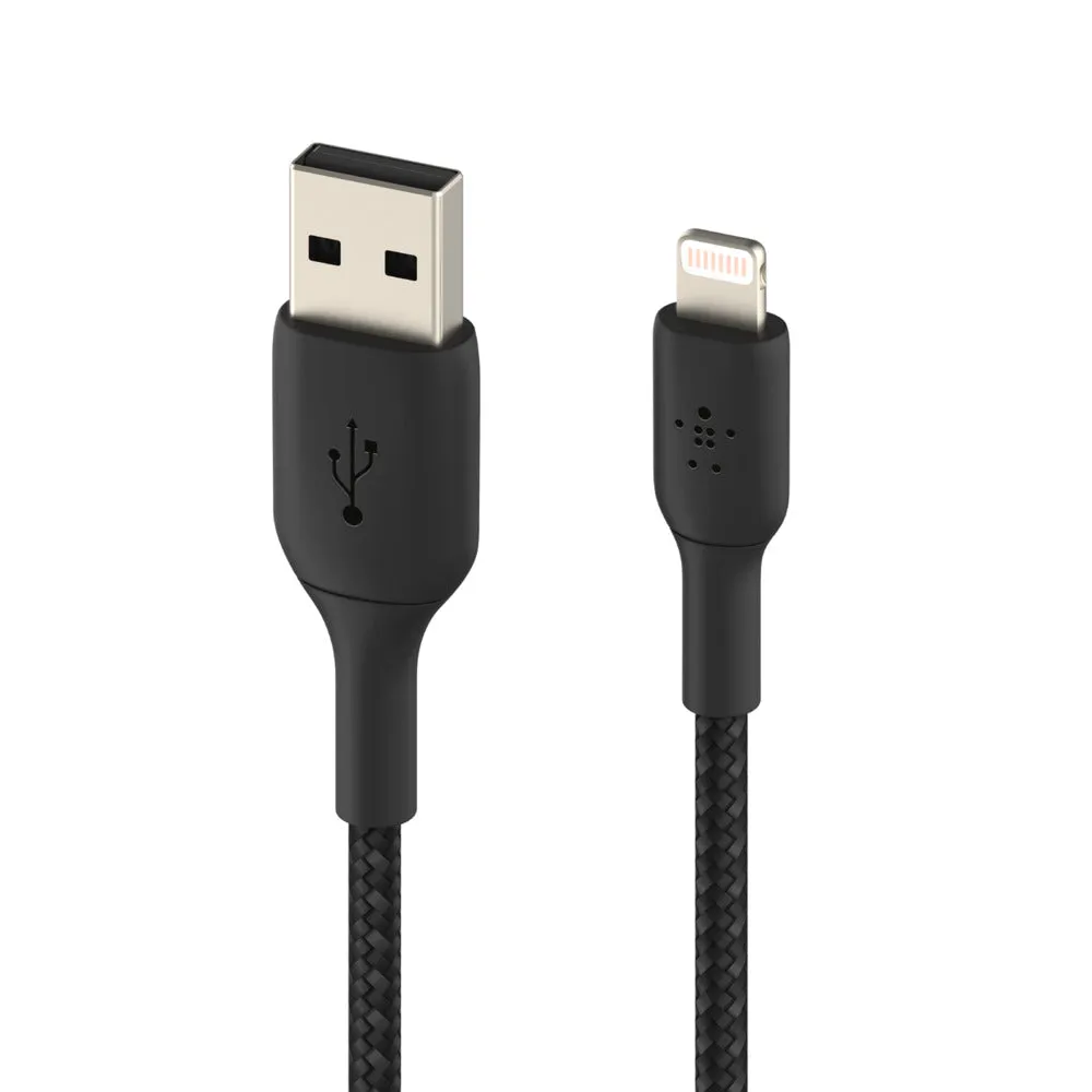 Belkin BOOST CHARGE Braided Lightning to USB-A Cable