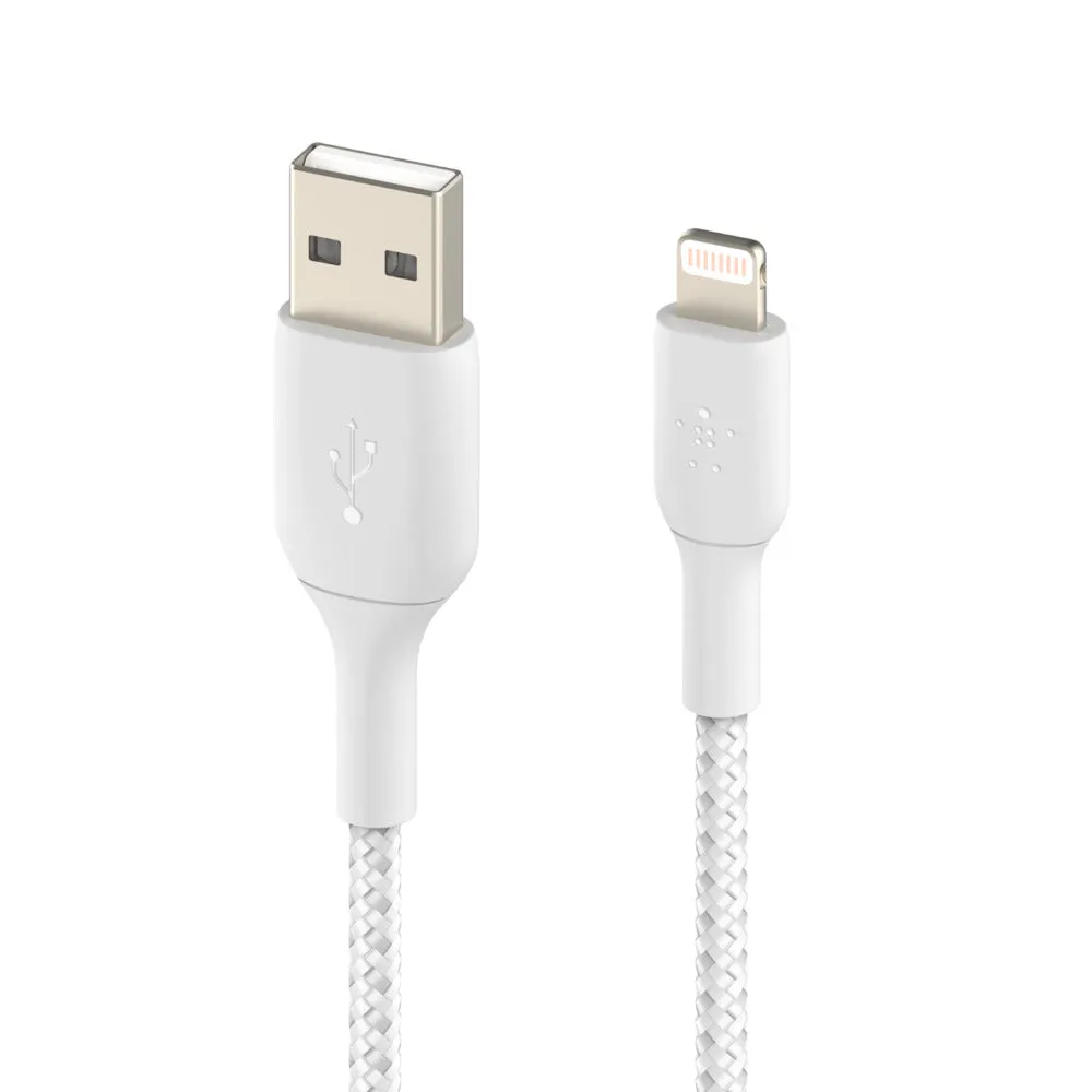 Belkin BOOST CHARGE Braided Lightning to USB-A Cable