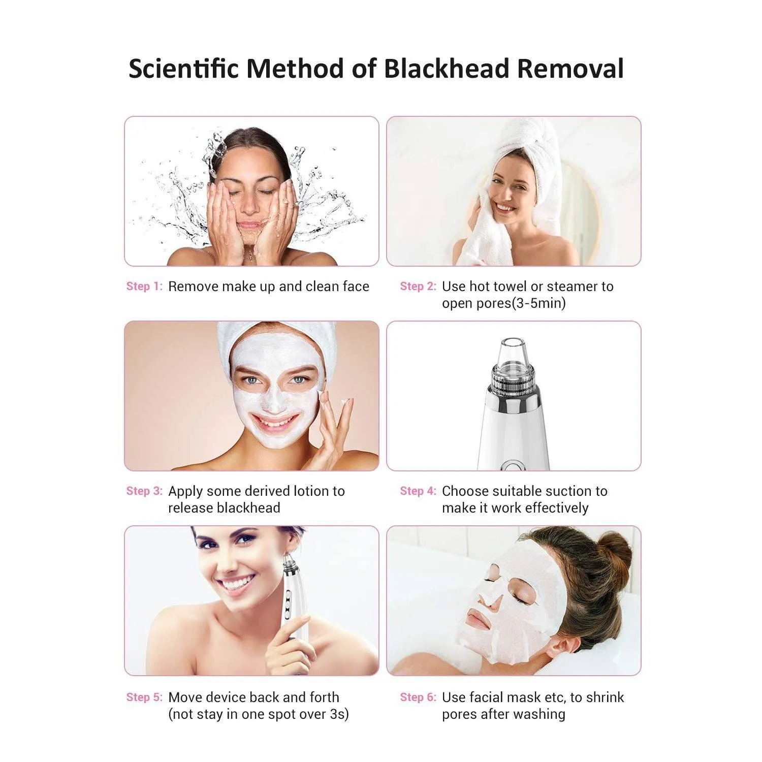 Blackhead Pore Vacuum Cleaner Remover