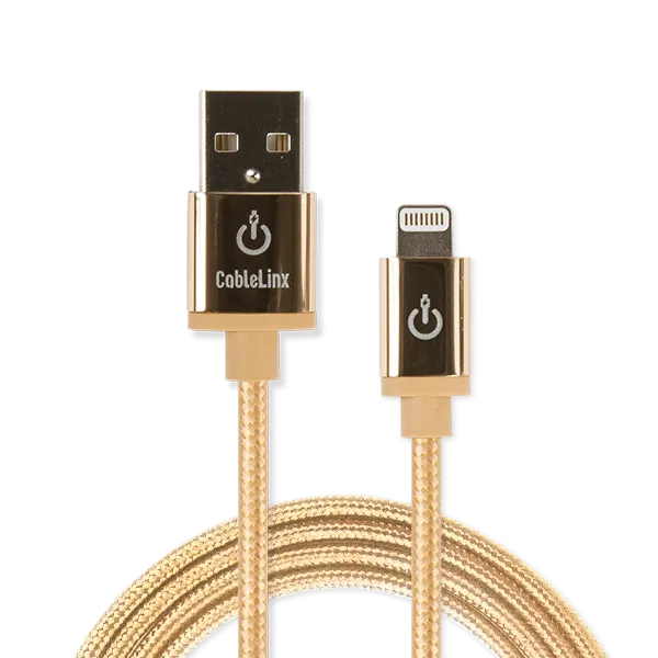 CableLinx Elite Apple MFi Certified Lightning to USB-A Braided Cables