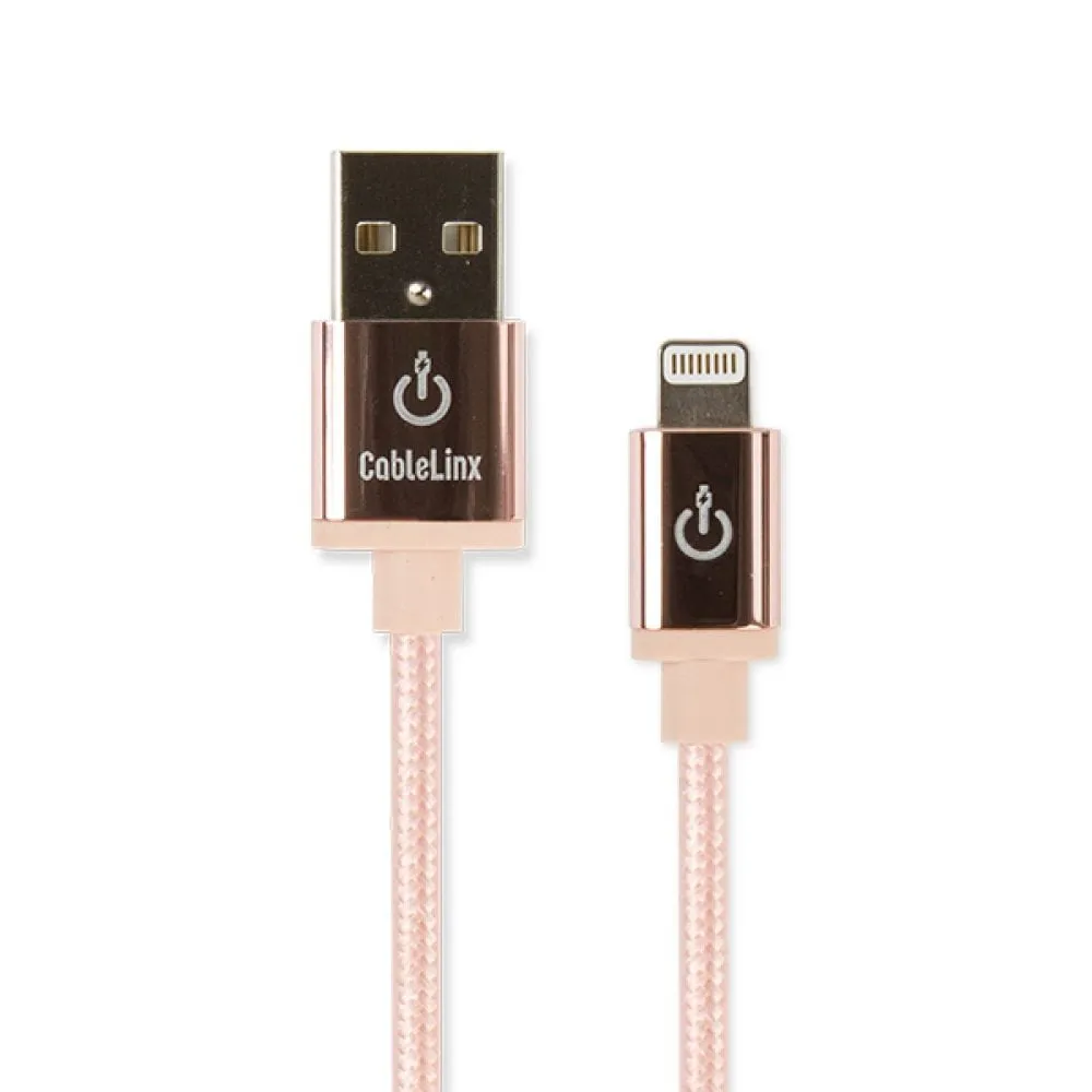 CableLinx Elite Apple MFi Certified Lightning to USB-A Braided Cables