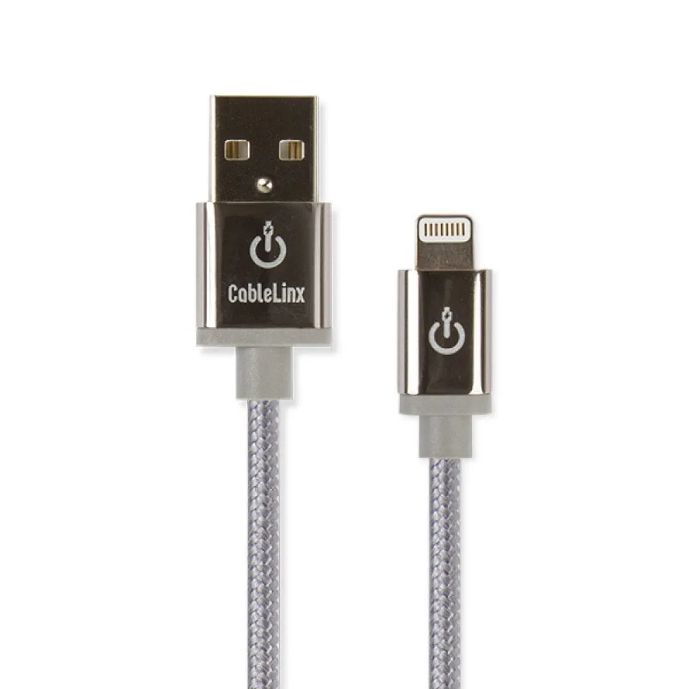 CableLinx Elite Apple MFi Certified Lightning to USB-A Braided Cables