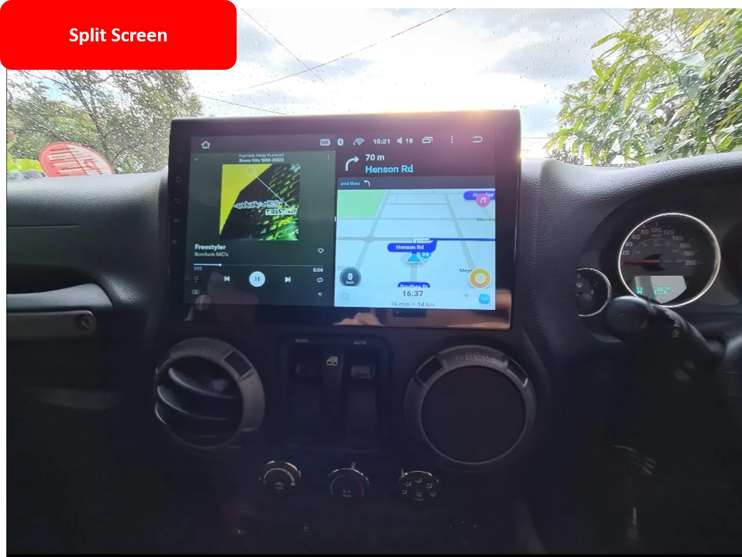 Car Dealz 11" Android 12.0 Haval H9 1 Tesla style 2015-2019 w CAM In Dash Plus OEM Fascia