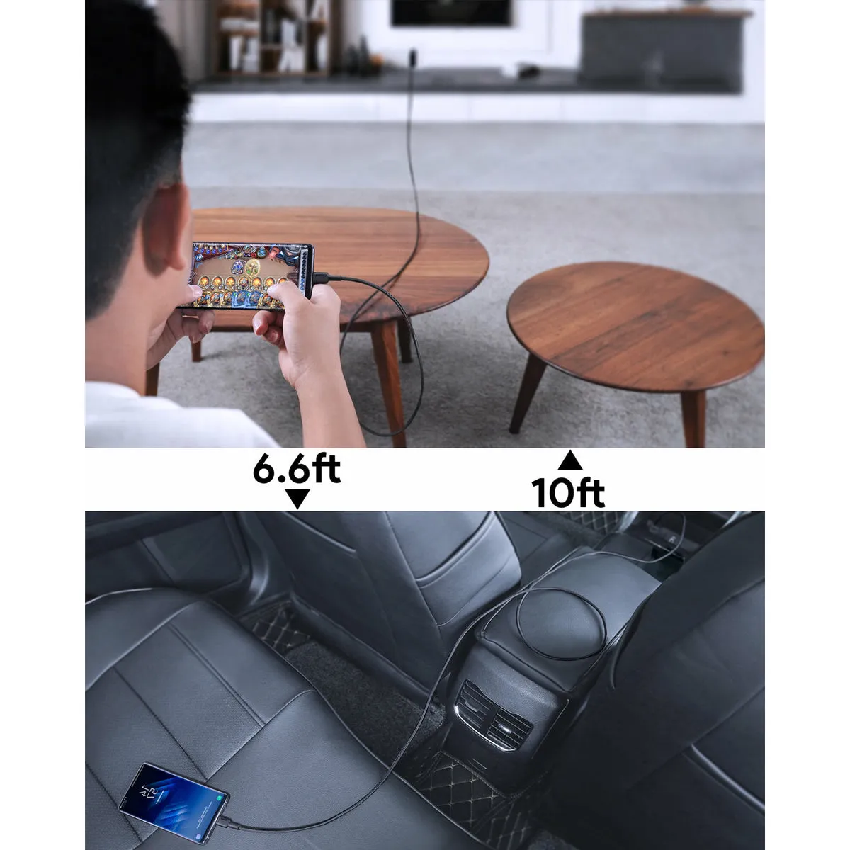 CB-CD37 1ft, 3.3ft, 6.6ft, and 10ft cables