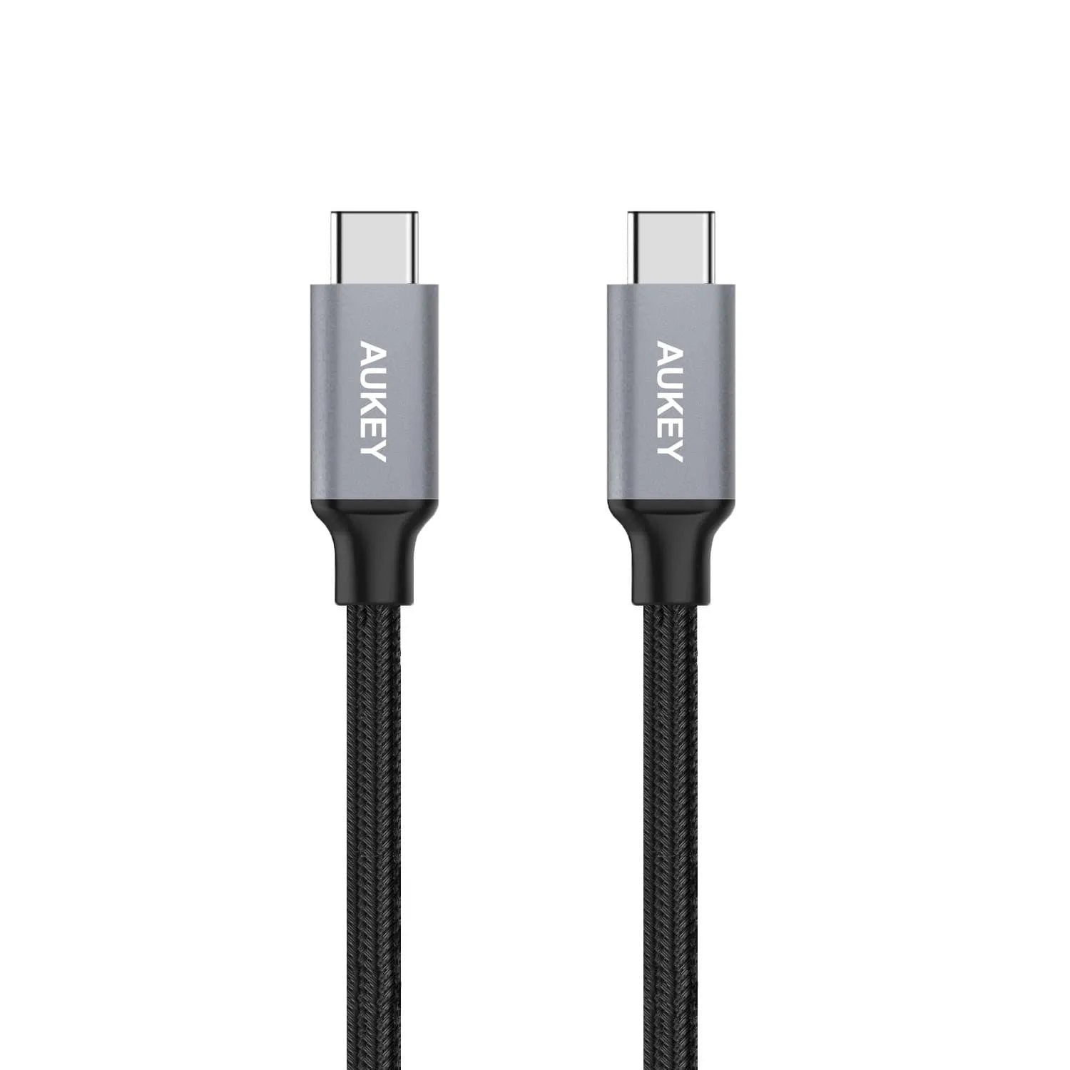 CB-CD5 1M USB C To USB C Quick Charge 3.0 Durable Braided Nylon Cable