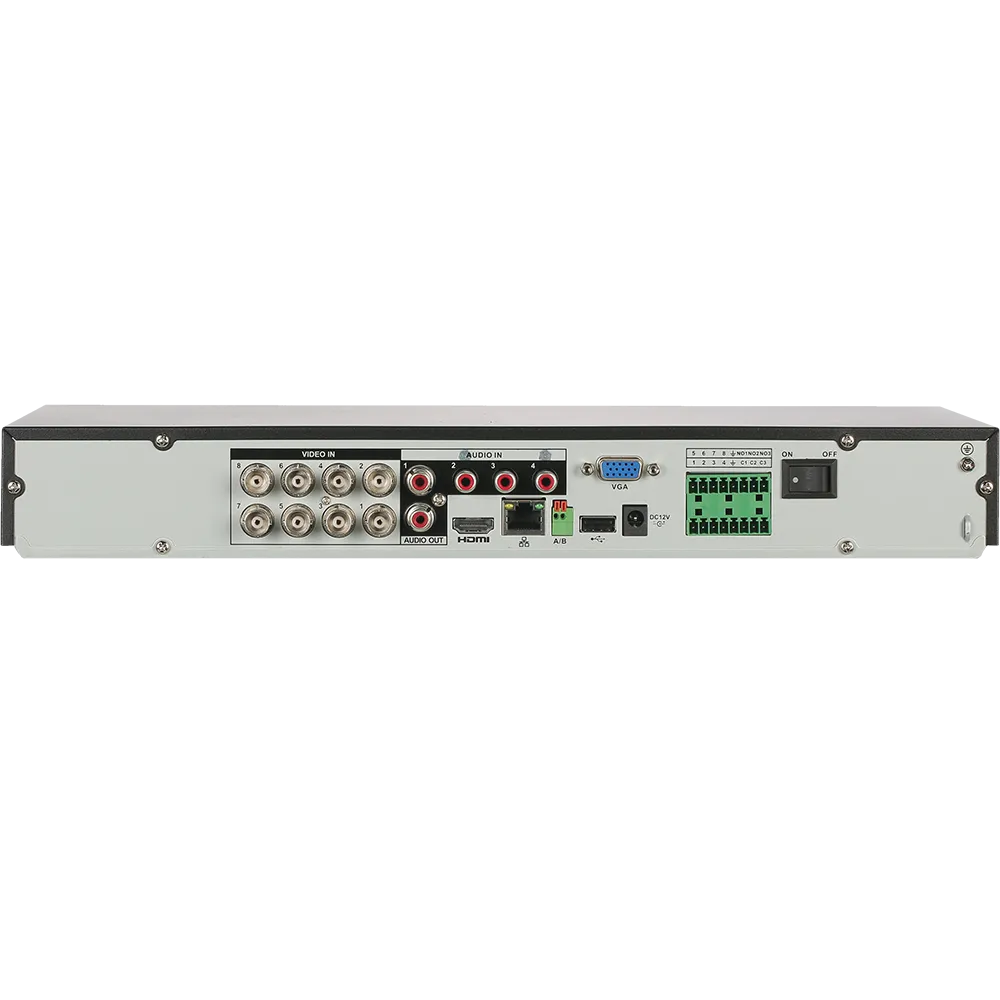 Dahua / HDCVI DVR / 8 Channels / Analytics / 1U / Penta-brid / 8MP / 4k / 4TB HDD / X82B2A4