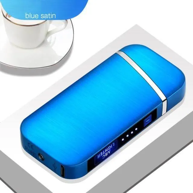 Double Arc Electronic Rechargeable Windproof Lighters