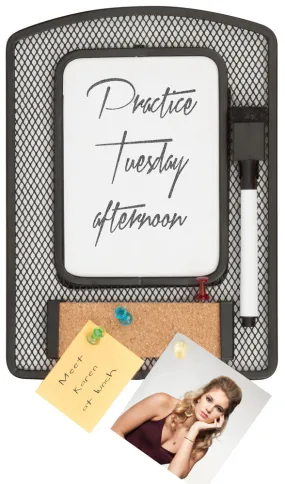 Dry Erase Cork Board Combo