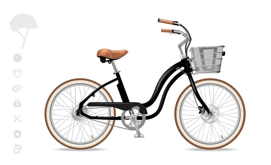 EBC Model S 750W 1Sp / 7Sp Cruiser E-Bike