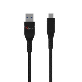 FONEGEAR 7968 Fuse 6 foot Rugged USB-C to USB-A Data & Charging Cable