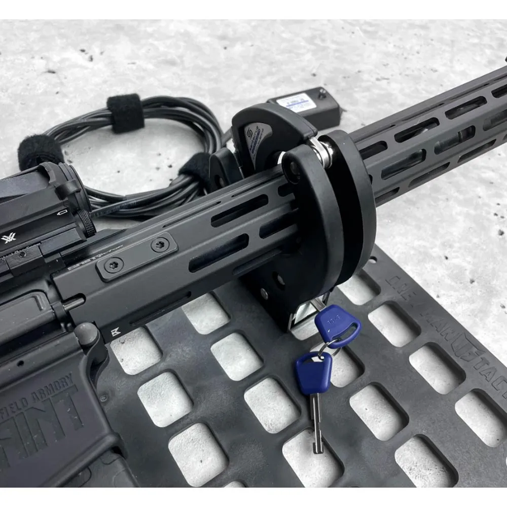 Grey Man Tactical - Vehicle Locking Rifle Rack - SC-6 Mount   15.25 x 25 RMP™