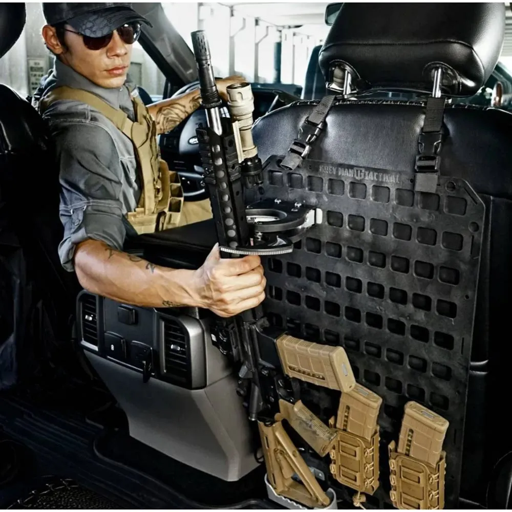 Grey Man Tactical - Vehicle Locking Rifle Rack - SC-6 Mount   15.25 x 25 RMP™