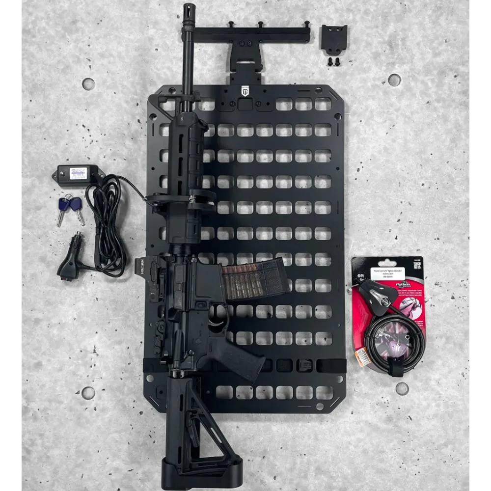 Grey Man Tactical - Vehicle Locking Rifle Rack - SC-6 Mount   15.25 x 25 RMPX™