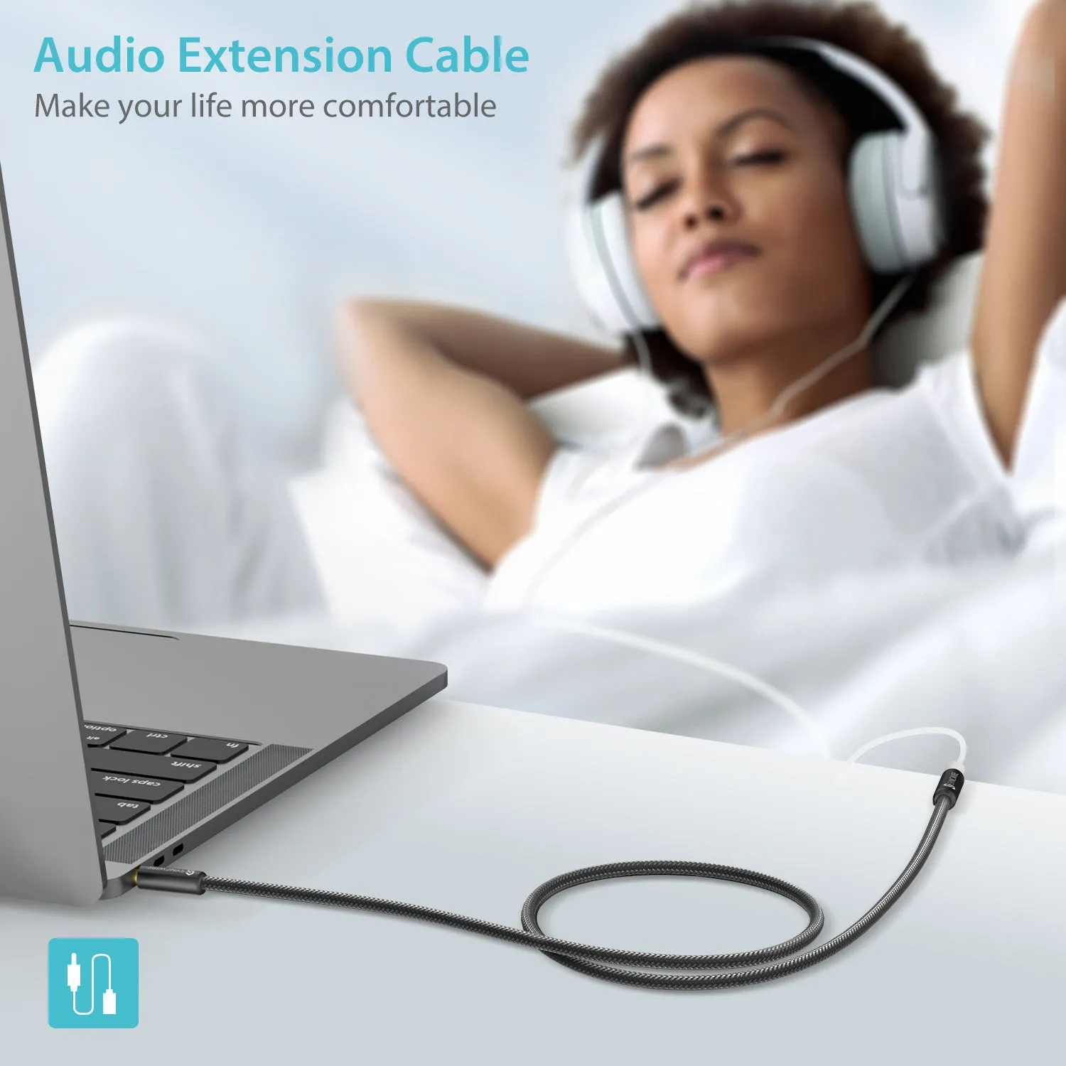 Headphone Extension Cable (3.5mm Male to Female)