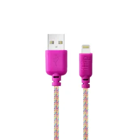 iHip 10ft Braided Lightning Charging Cable for iPhone