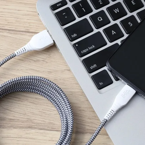 iHip 10ft Braided Type-C Charging Cable for Android