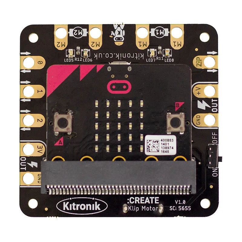 Kitronik Klip Motor Driver for BBC micro:bit