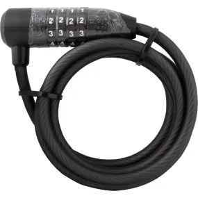 Kryptonite KryptoFlex 815 Cable Lock - with 4-Digit Combo, 5' x 8mm