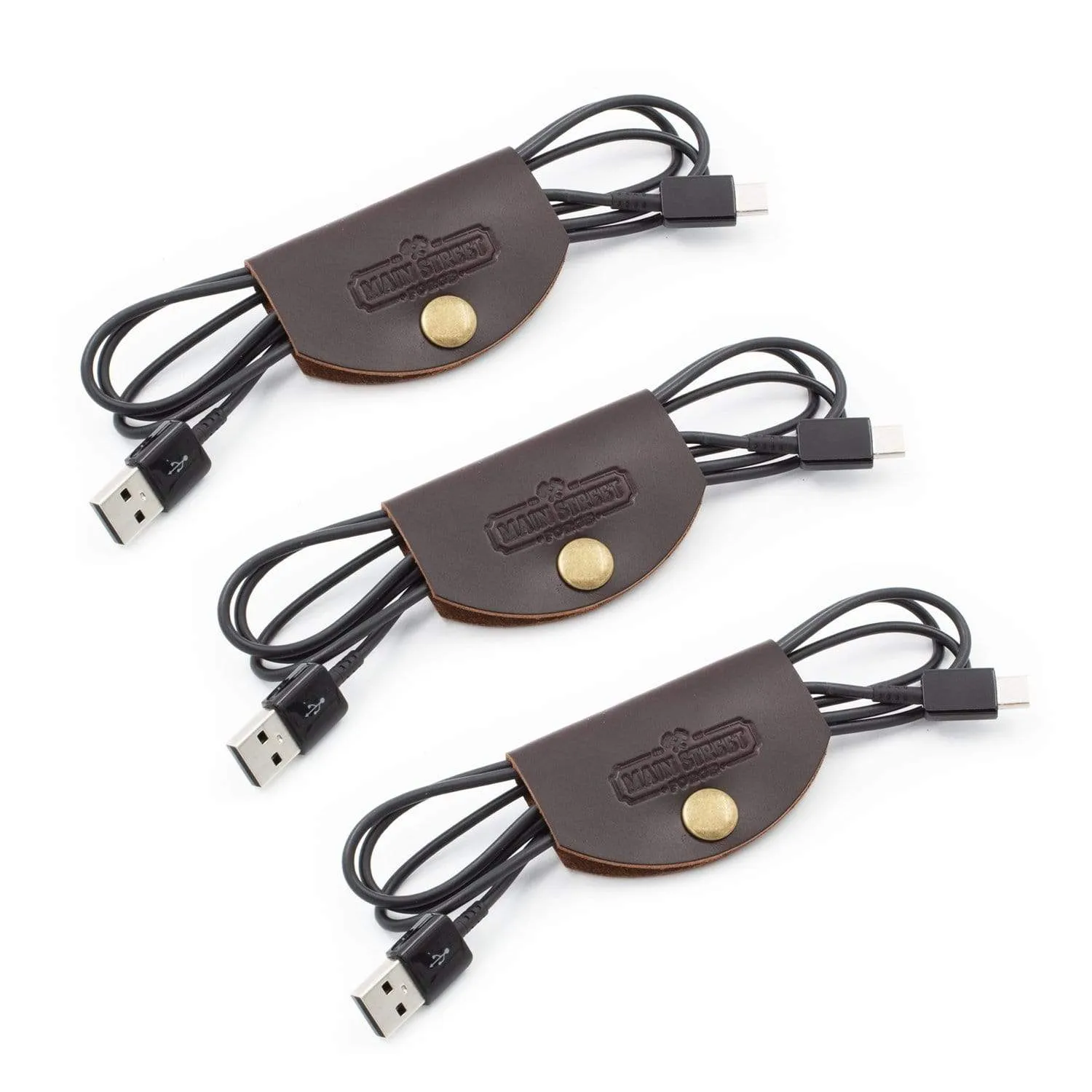 Leather Cord Wraps / Cable Organizers