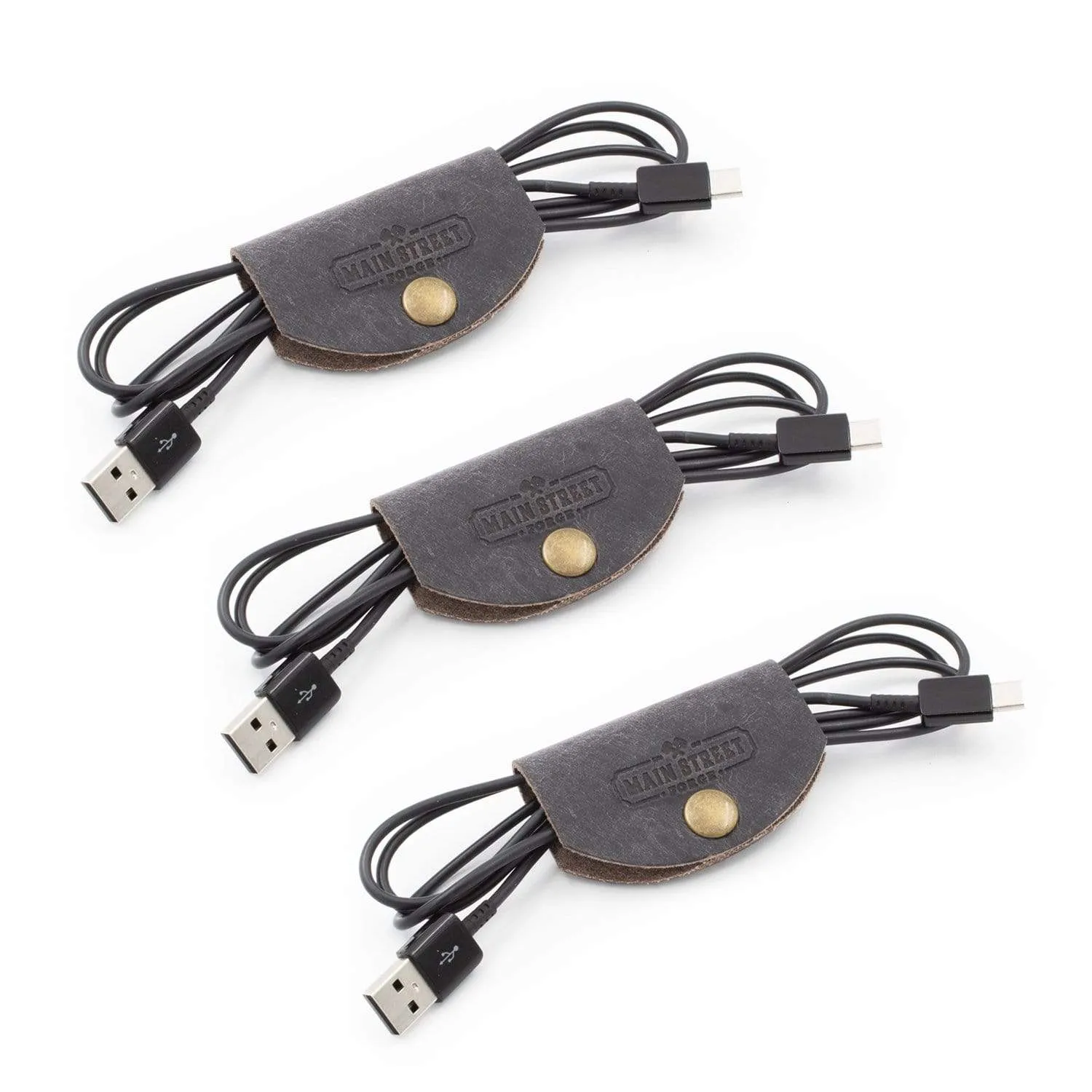 Leather Cord Wraps / Cable Organizers