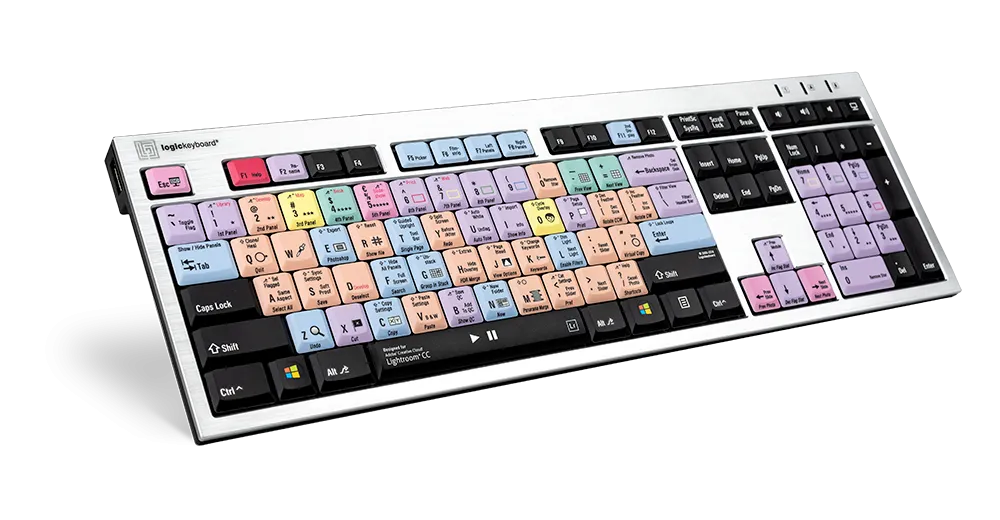 LogicKeyboard Adobe LightRoom CC PC Slim Line US LKBU-LRCC-AJPU-US