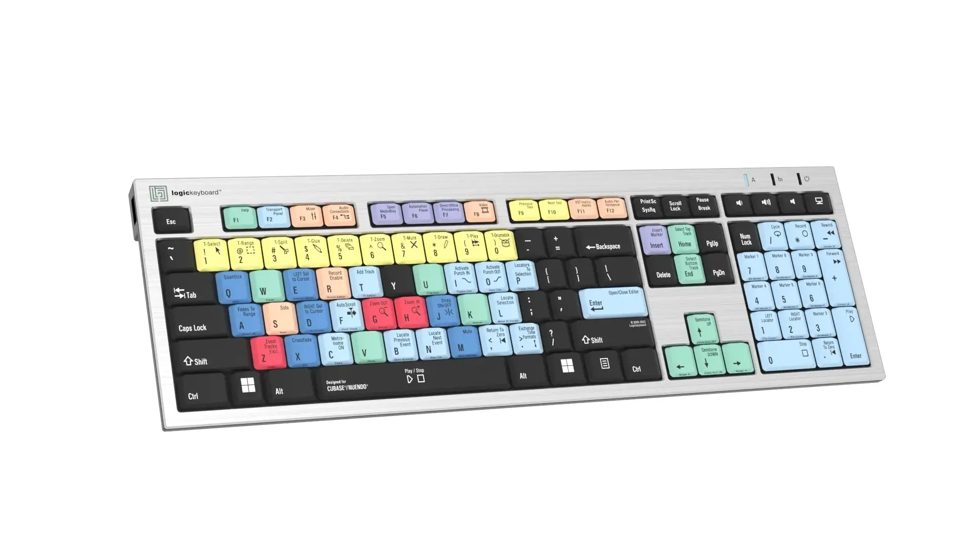 LogicKeyboard Steinberg Cubase/Nuendo PC Slim Line US LKBU-CBASE-AJPU-US