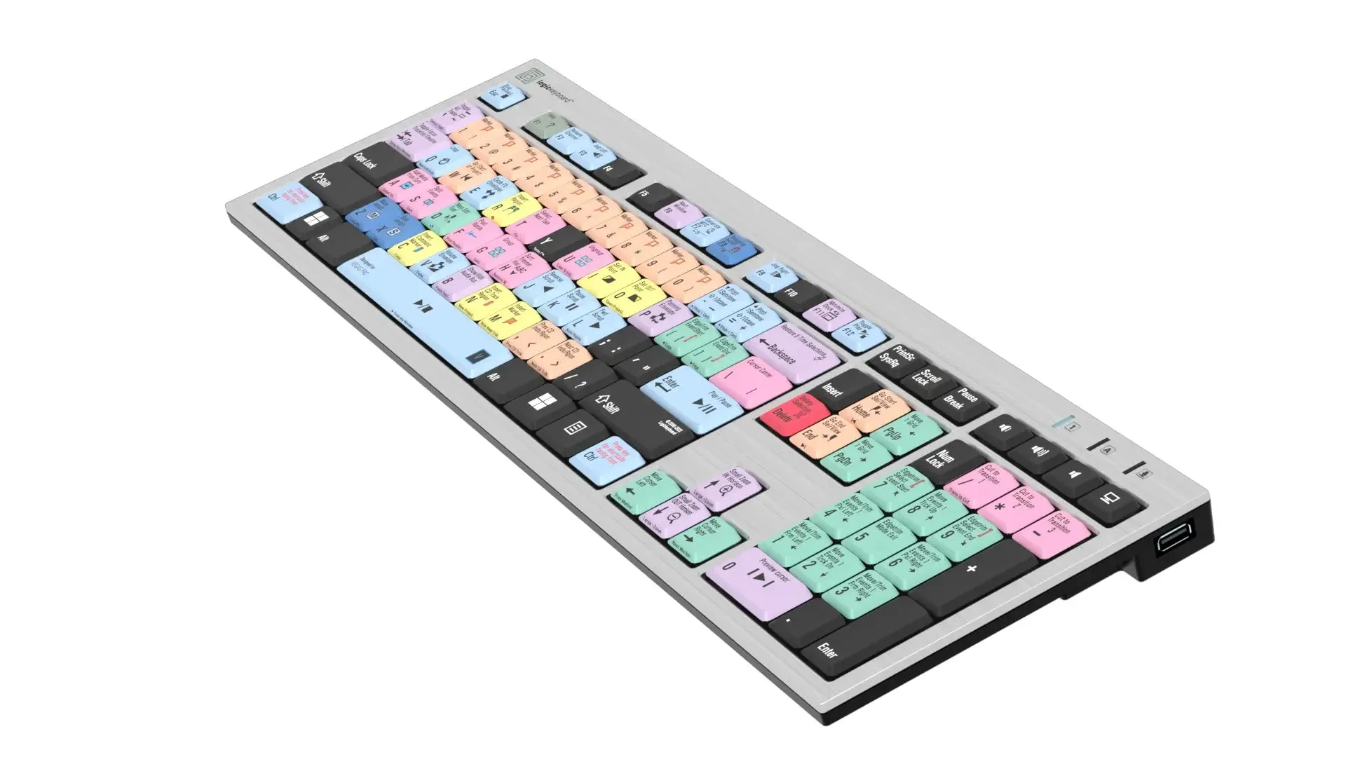 LogicKeyboard Vegas Pro PC Slim Line US LKBU-VEGAS-AJPU-US