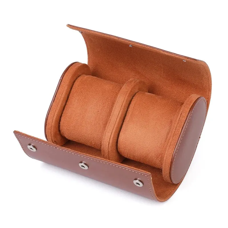 Luxury Leather Watch Storage Orgonizers Travel Boxes for 1/2/3 Slots