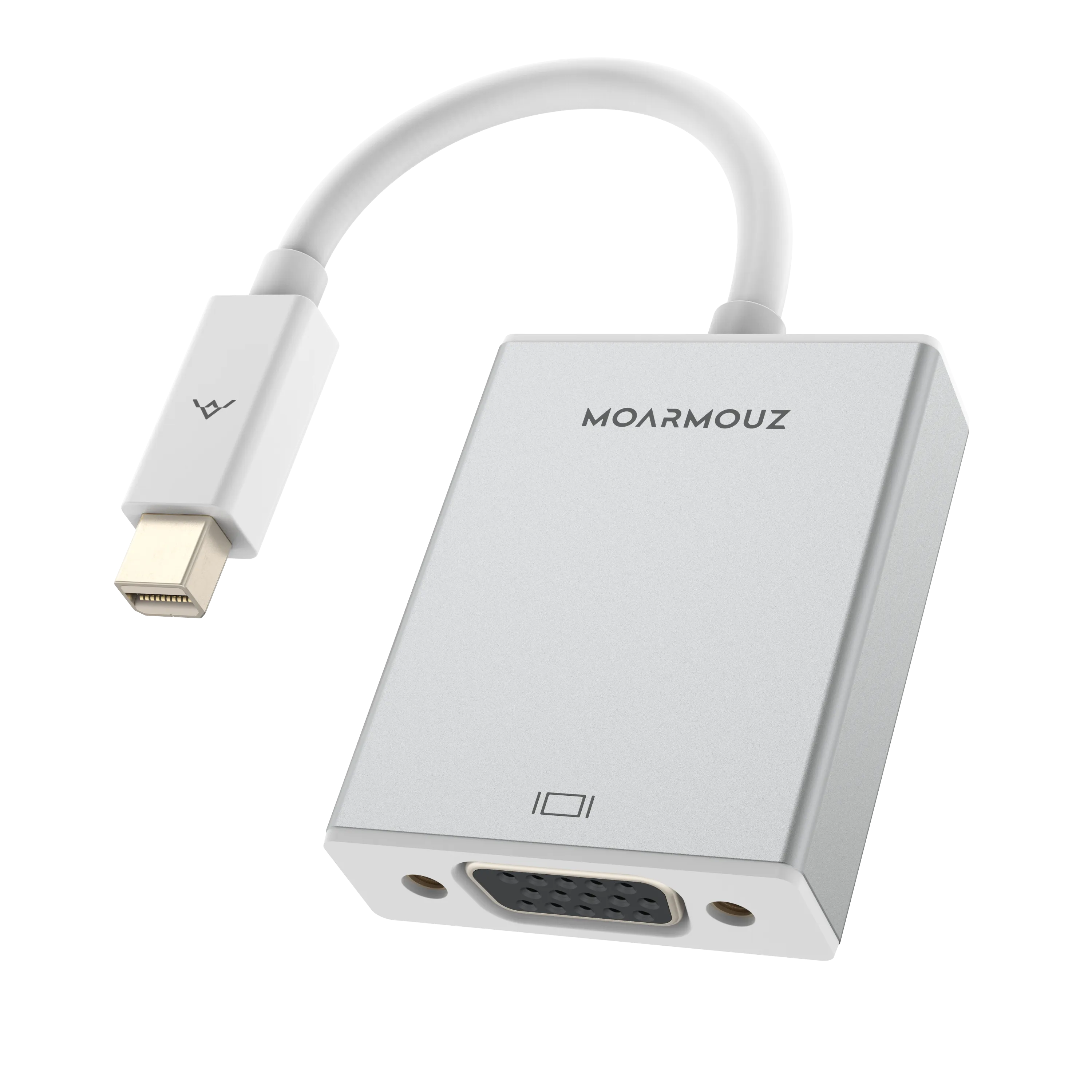 Mini DisplayPort to VGA Adapter - Supports 1080P Full HD Video