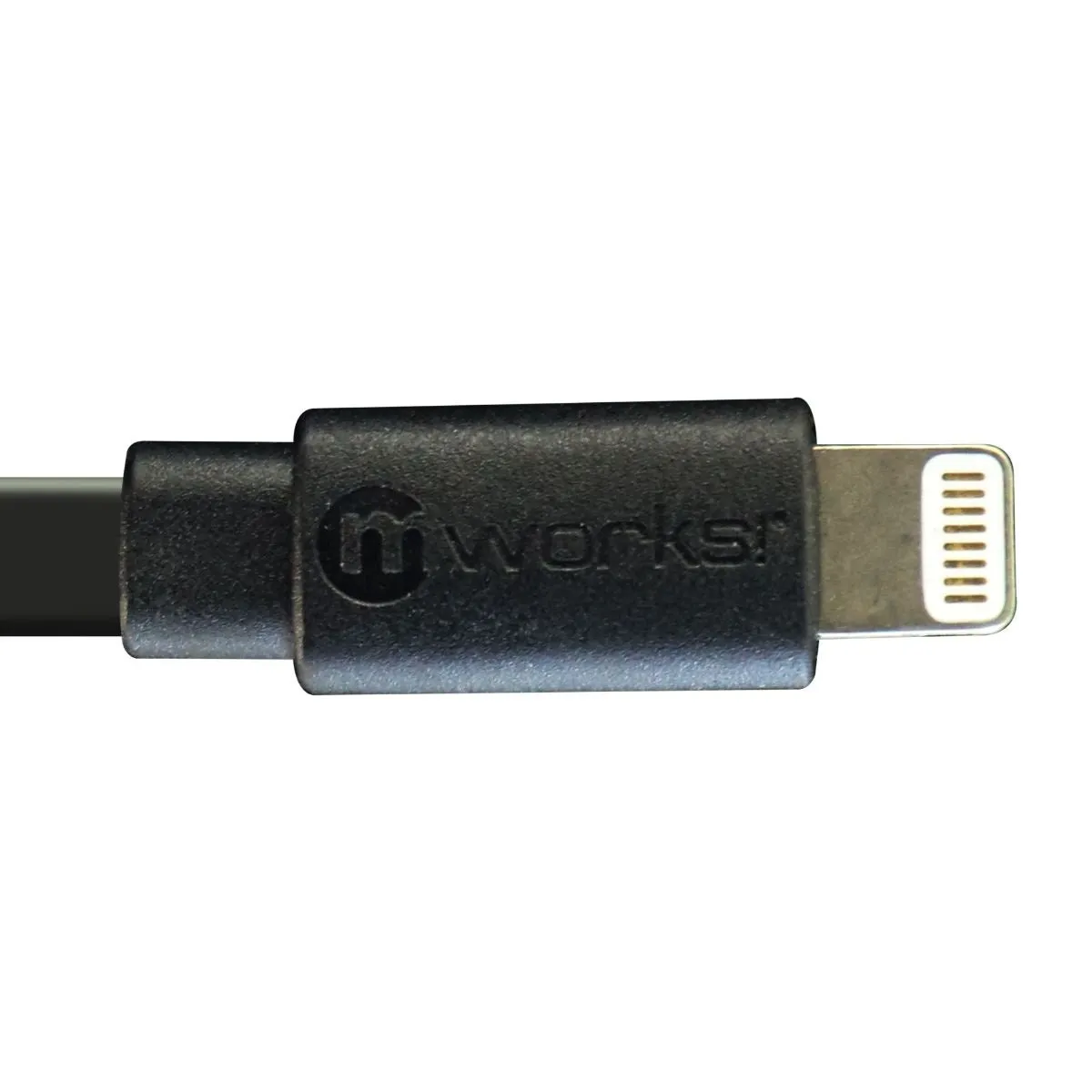 mWorks! (6-Foot) USB to 8-Pin Charge and Sync Cable - Black