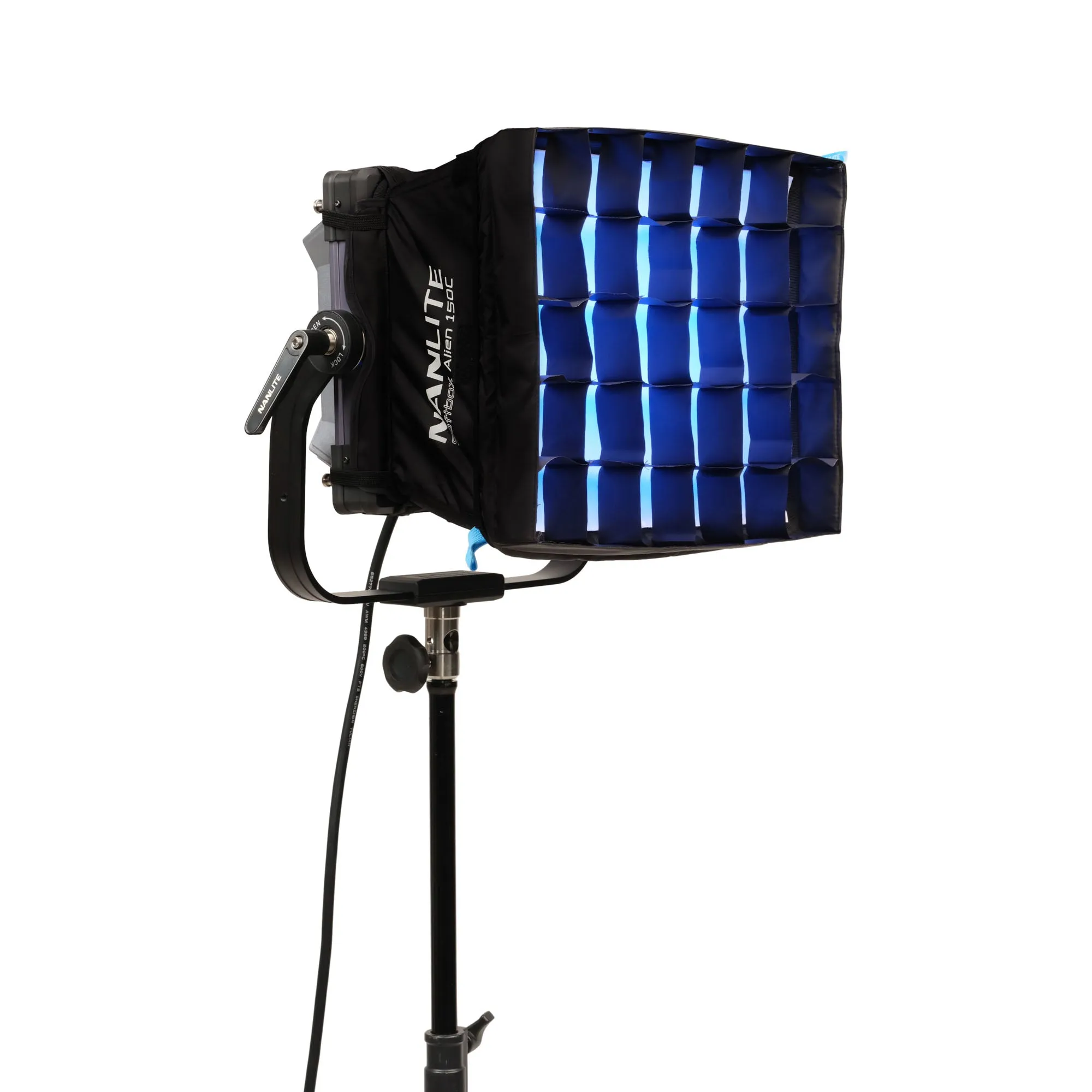 Nanlite Alien 150C RGBWW LED Panel with Softbox and Eggcrate