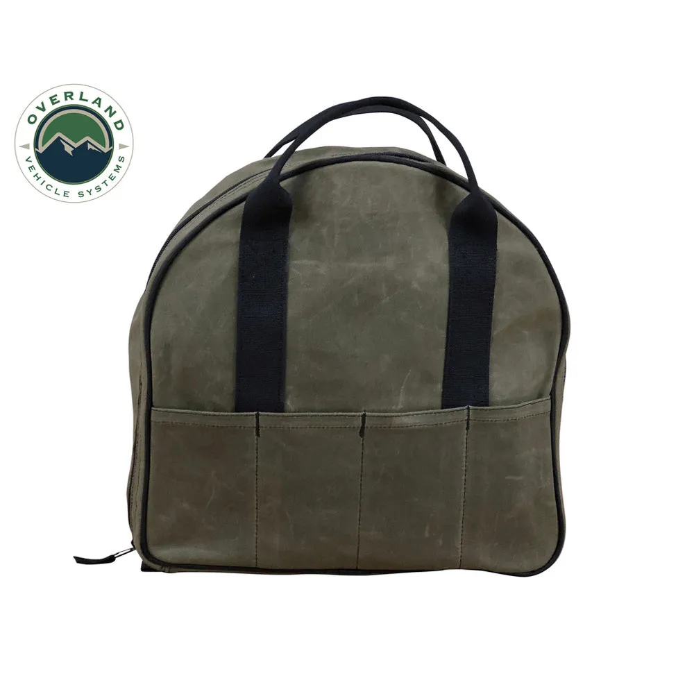 Overland Vehicle Systems - Jumper Cable Bag #16 Waxed Canvas