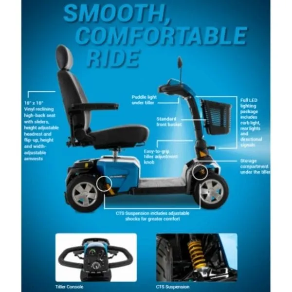 Pride Victory LX Sport 4-Wheel Scooter - S710LXW