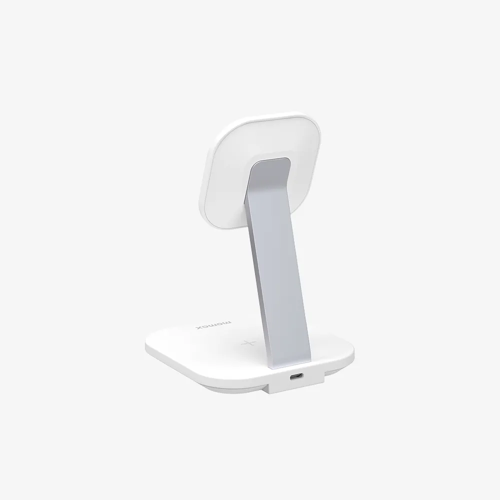 Q.Mag Pro 2 2-in-1 MagSafe Wireless Charging Stand - White