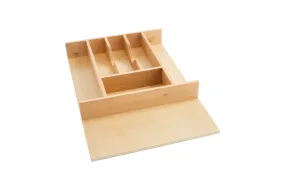 Rev-A-Shelf Tall Wood Cutlery Tray Insert 4WCT-1