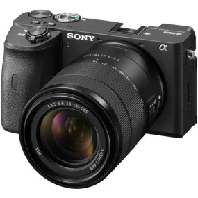 Sony Alpha a6600 APS-C Mirrorless Digital Camera with 18-135mm Lens